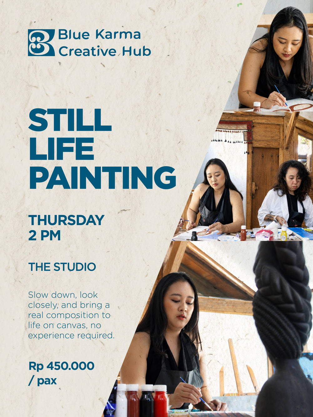 Still Life Painting Workshop poster