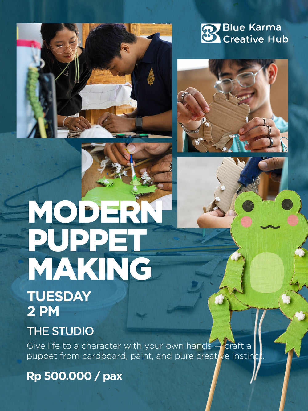 Modern Puppet Making Workshop poster