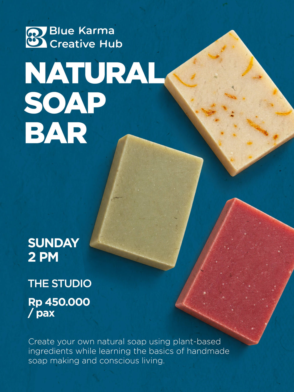 Natural Soap-Making Workshop poster